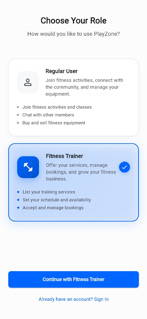 Get Started with PlayZone