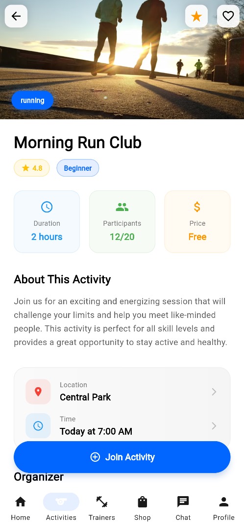 Join Activity Groups